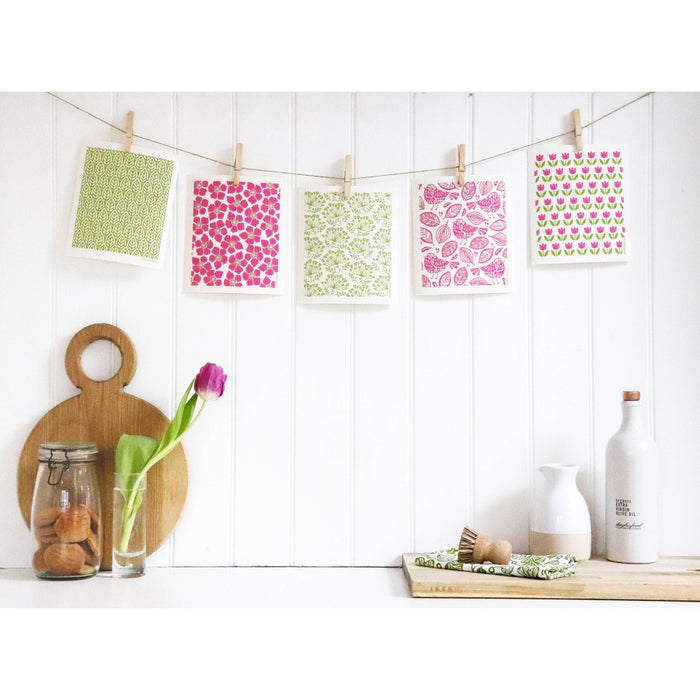 Swedish Dishcloth - Tulip Small - Pink
