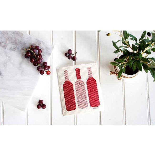 Swedish Dishcloth - Wine - Burgundy