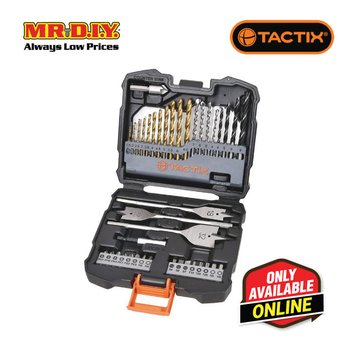 TACTIX Drill Bit Set (40 pieces)
