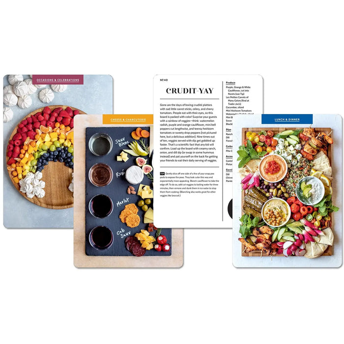 The Cheese Board Deck: 50 Cards for Styling Spreads, Savory and Sweet by Meg Quinn PENGUIN HOUSE