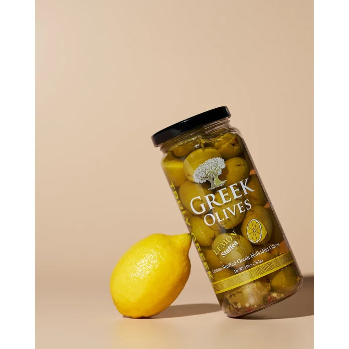 Truly Greek Lemon Stuffed Olives