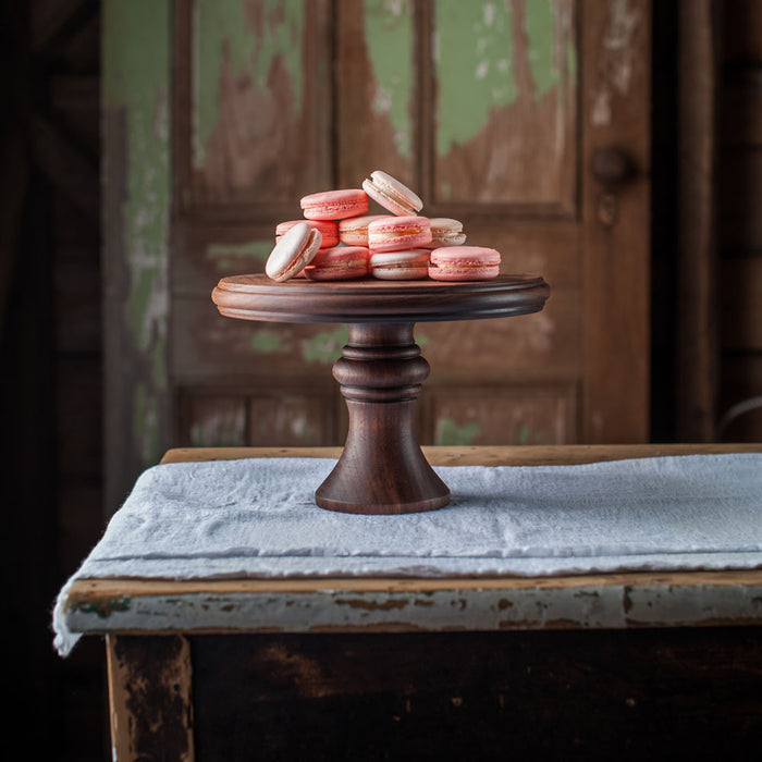 Wood Cake Stand - Cattails Woodwork