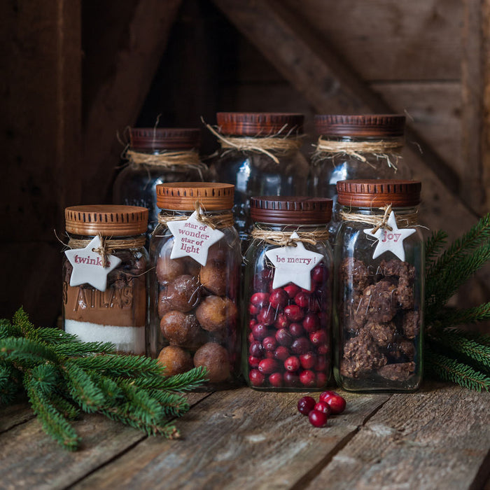 Wood Mason Jar Lids [2] - Cattails Woodwork