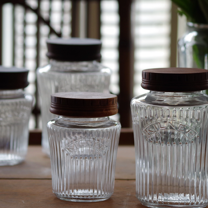 Wood Topped Kilner Jars - Cattails Woodwork