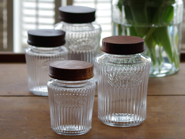 Wood Topped Kilner Jars - Cattails Woodwork