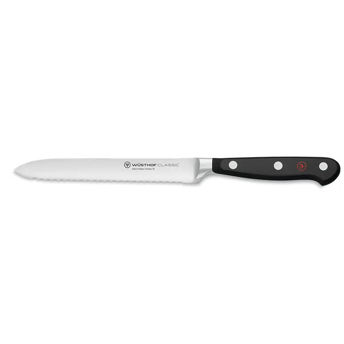 Wustof Classic 5 Serrated Utility Knife Wusthof
